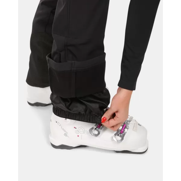  Softshell-Skihose für Damen KILPI RHEA-W WL0409KI SCHWARZ 