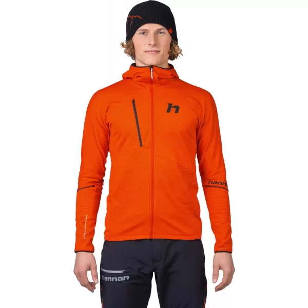  Herren-Sweatshirt HANNAH NIRO HOODY WÜRZIGE ORANGENMELISSE 