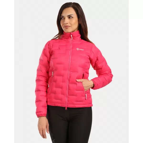  Daunenjacke für Damen KILPI PAPILON-W WL0116KI ROSA 