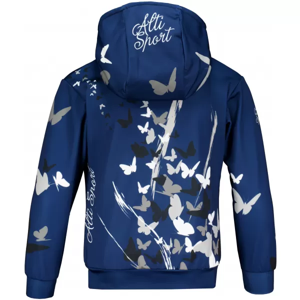  Hochwertiges Funktions-Sweatshirt für Kinder ALTISPORT VOJ/ALK022MI01 MARINEBLAU 