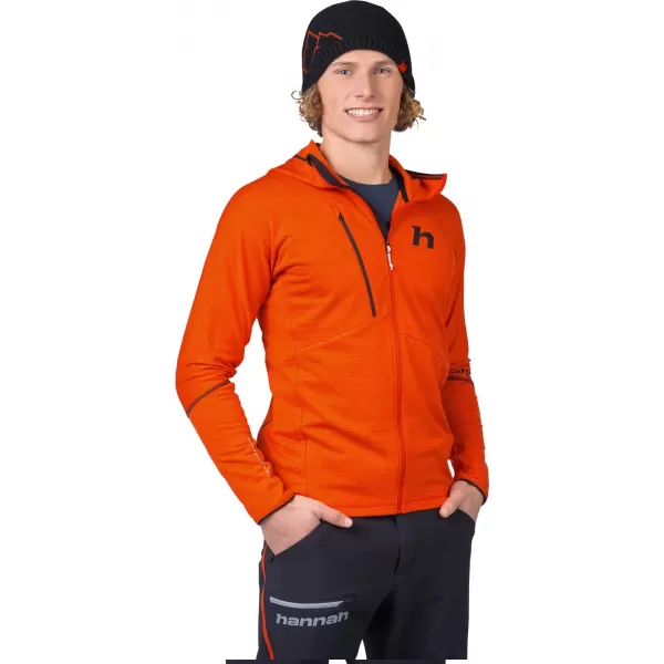  Herren-Sweatshirt HANNAH NIRO HOODY WÜRZIGE ORANGENMELISSE 