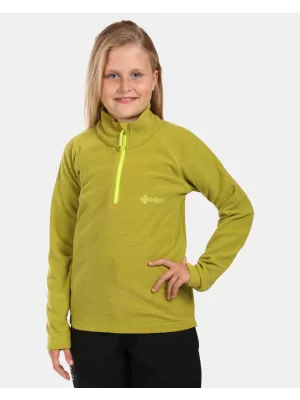 Fleece-Sweatshirt für Kinder KILPI ALMERI-J WJ0205KI HELLGRÜN