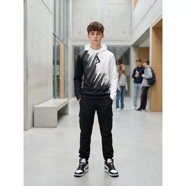  Hochwertiges Funktions-Sweatshirt für Kinder ALTISPORT VOJ/ALK006MI01 SCHWARZ UND WEIß 