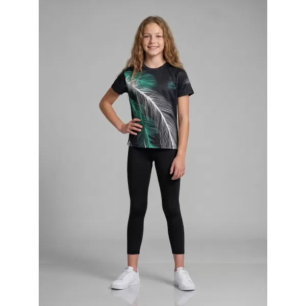  Hochwertiges Funktions-T-Shirt für Kinder ALTISPORT VOJ/ALK001TR01 SCHWARZ/TÜRKIS 