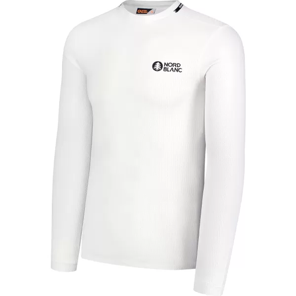 Herren-Thermoshirt NORDBLANC BEST NBBMM7980 WEIß 