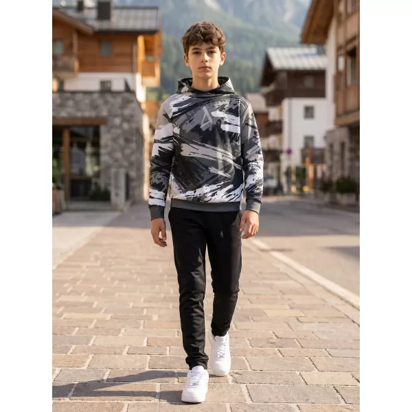  Hochwertiges Funktions-Sweatshirt für Kinder ALTISPORT VOJ/ALK014MI01 SCHWARZ/GRAU 