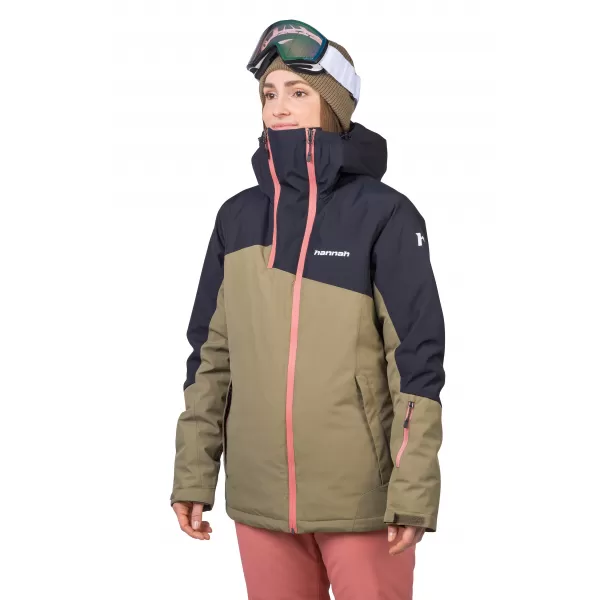  Damenjacke HANNAH MAKY COL GEBRANNTES OLIV/ANTHRAZIT 