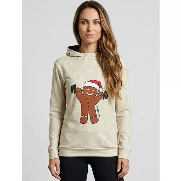  Hochwertiges Funktions-Sweatshirt für Damen ALTISPORT VOJ/ALWVN6MI01 BEIGE 