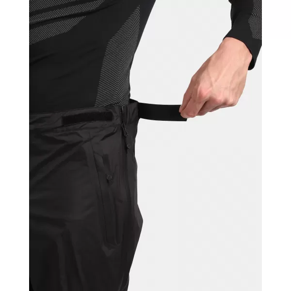  Wasserdichte Outdoor-Hose für Herren KILPI ALPIN-M WM0403KI SCHWARZ 
