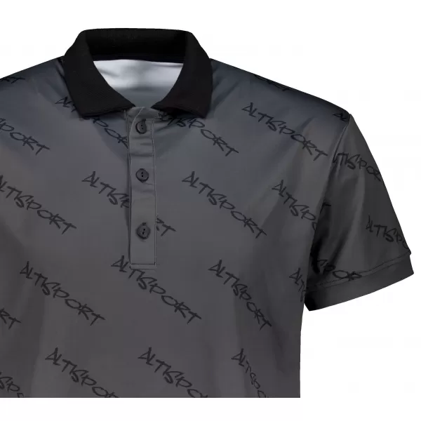  Herren-Funktions-T-Shirt mit Premium-Kragen ALTISPORT VOJ/ALM050TR05 GRAU 