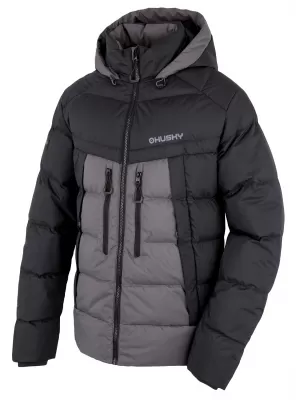 Weibliche Jacke HUSKY DURRA M SCHWARZ/GRAU