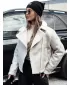 Damenjacke DSTREET SOFTSTILL TY4748 WEIß