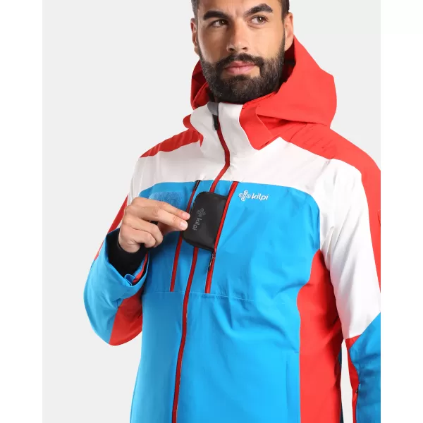  Premium-Skijacke KILPI DEXEN-U WU0150KI SCHWARZ/ROT 