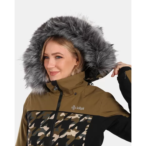  Damen-Skijacke KILPI CLAIR-W WL0107KI KHAKI 