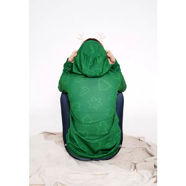  Hochwertiges Funktions-Sweatshirt für Damen ALTISPORT VOJ/ALWVN6MI01 GRÜN 