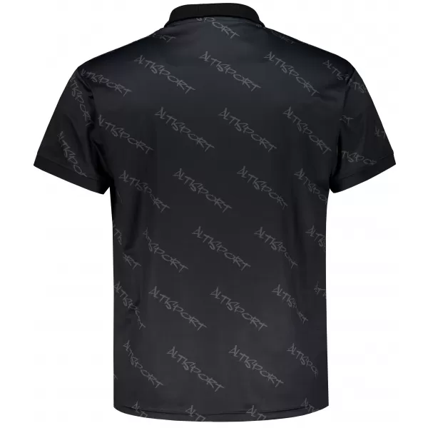  Herren-Funktions-T-Shirt mit Premium-Kragen ALTISPORT VOJ/ALM050TR05 SCHWARZ 