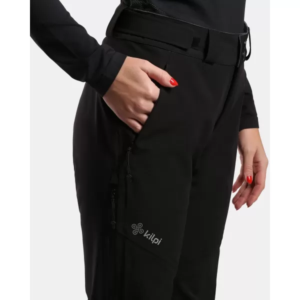  Wasserdichte Outdoor-Hose für Damen KILPI MESTALO-W WL0401KI SCHWARZ 