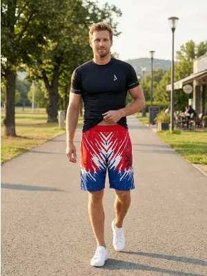 Herren Premium Funktionsshorts ohne Taschen ALTISPORT VOJ/ALM036KRA02 LÖWE