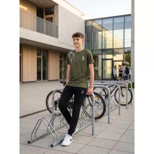  Hochwertiges Funktions-T-Shirt für Kinder ALTISPORT VOJ/ALK004TR01 OLIVE 