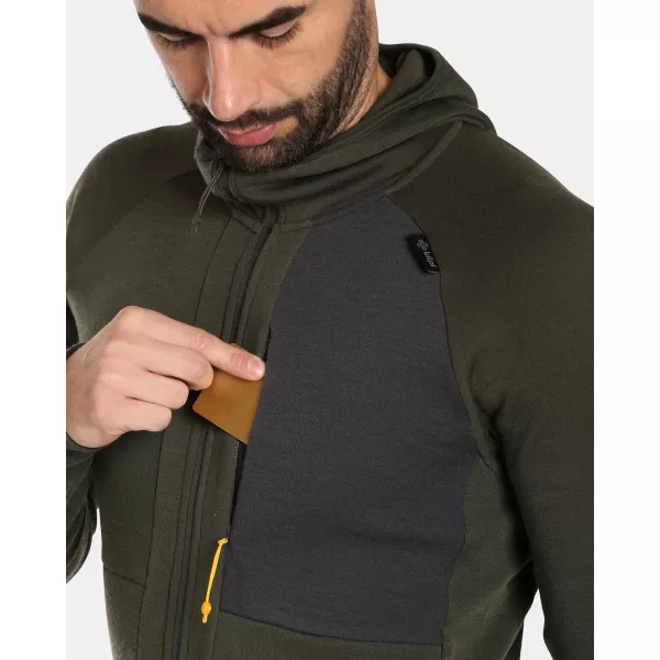  Wollpullover für Herren KILPI MERINI-M WM0201KI DUNKELGRÜN 