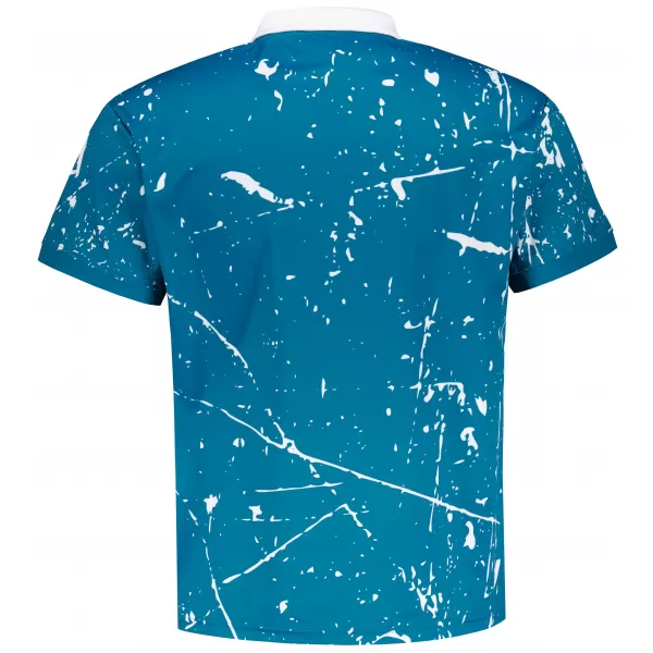  Herren-Funktions-T-Shirt mit Premium-Kragen ALTISPORT VOJ/ALM034TR05 KEROSIN 