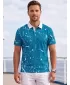 Herren-Funktions-T-Shirt mit Premium-Kragen ALTISPORT VOJ/ALM034TR05 KEROSIN