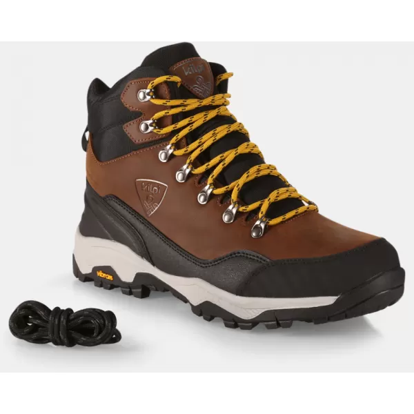  Hohe Outdoor-Stiefel für Herren KILPI TRACKER HIGH WP-U WU0951KI BRAUN 