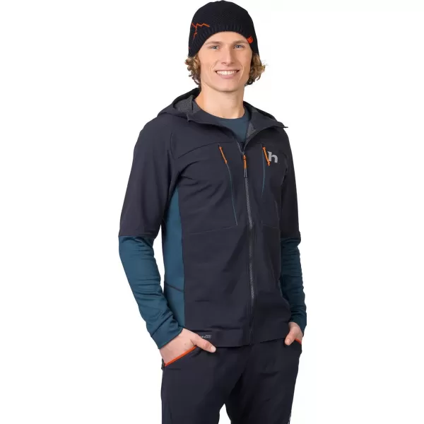  Herrenjacke HANNAH TRANE HOODY ANTHRAZIT/GESCHICHTETES MEER 