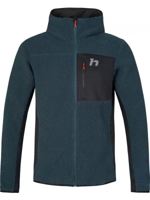 Herren-Sweatshirt HANNAH KODIAK HOODY GESCHICHTETES MEER/ANTHRAZIT