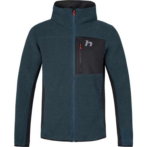 Herren-Sweatshirt HANNAH KODIAK HOODY GESCHICHTETES MEER/ANTHRAZIT 