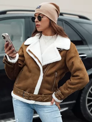Damenjacke DSTREET LEVERINO TY4733 KARAMELL