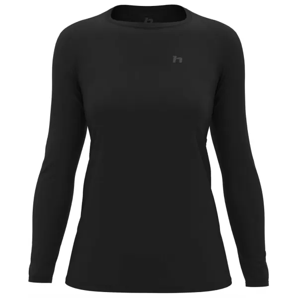  Damen-T-Shirt mit langen Ärmeln HANNAH LESLIE L/S ANTHRAZIT 