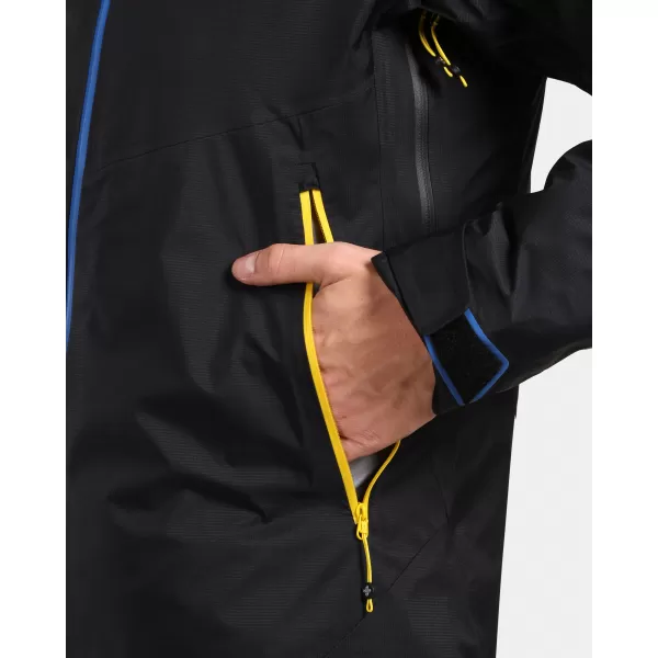  Herren-Hardshelljacke KILPI METRIX-M WM0136KI SCHWARZ 