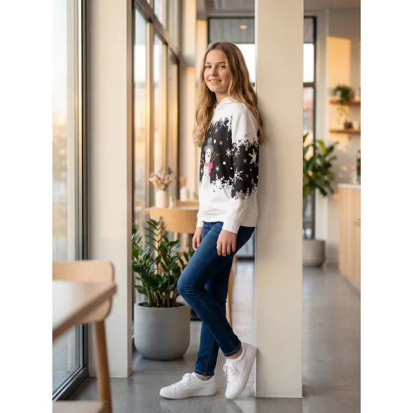  Hochwertiges Funktions-Sweatshirt für Kinder ALTISPORT VOJ/ALKVN2MI01 WEIß 