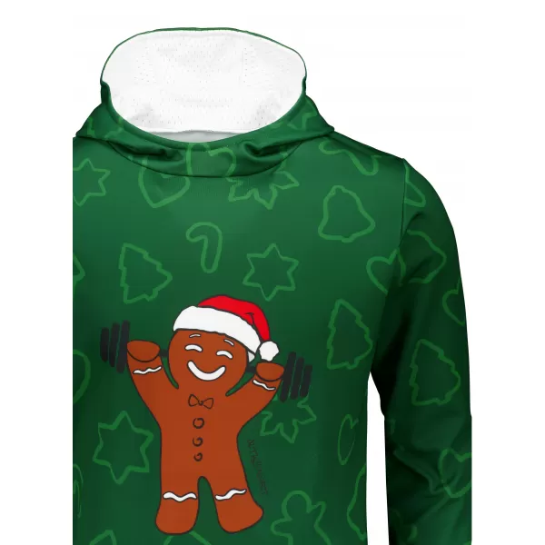  Hochwertiges Funktions-Sweatshirt für Herren ALTISPORT VOJ/ALMVN6MI01 GRÜN 