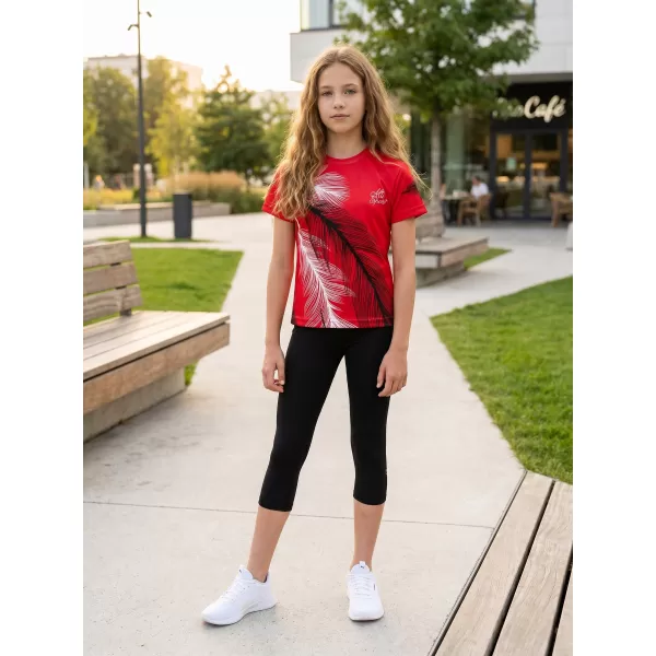  Hochwertiges Funktions-T-Shirt für Kinder ALTISPORT VOJ/ALK001TR01 ROT 