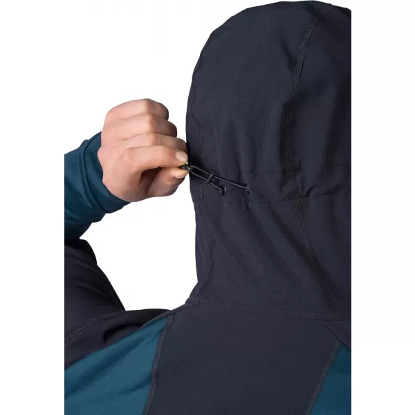  Herrenjacke HANNAH TRANE HOODY ANTHRAZIT/GESCHICHTETES MEER 
