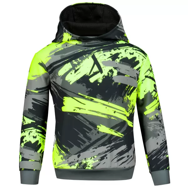  Hochwertiges Funktions-Sweatshirt für Kinder ALTISPORT VOJ/ALK014MI01 SCHWARZ/GRÜN 