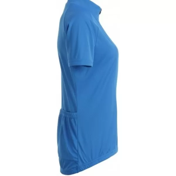  Damen-Radtrikot ALTISPORT NoPrint NP/ALW115NJ LEUCHTEND BLAU 