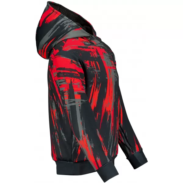  Hochwertiges Funktions-Sweatshirt für Kinder ALTISPORT VOJ/ALK010MI01 SCHWARZ/ROT 