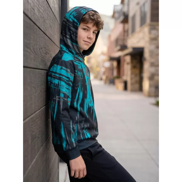  Hochwertiges Funktions-Sweatshirt für Kinder ALTISPORT VOJ/ALK010MI01 SCHWARZ/SMARAGD 