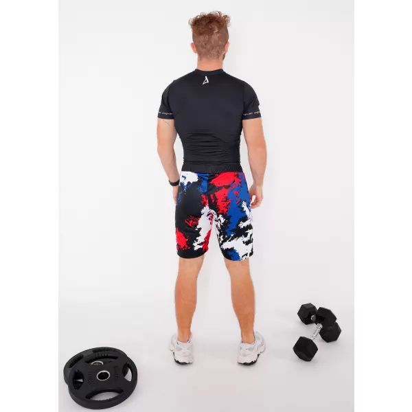  Herren Premium Funktionsshorts ohne Taschen ALTISPORT VOJ/ALM036KRA02 FLECKEN 