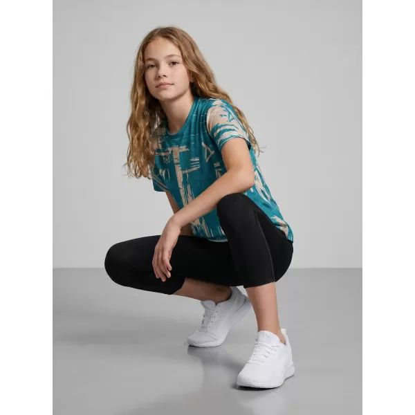  Hochwertiges Funktions-T-Shirt für Kinder ALTISPORT VOJ/ALK010TR01 SMARAGD/BLAU 