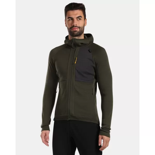  Wollpullover für Herren KILPI MERINI-M WM0201KI DUNKELGRÜN 