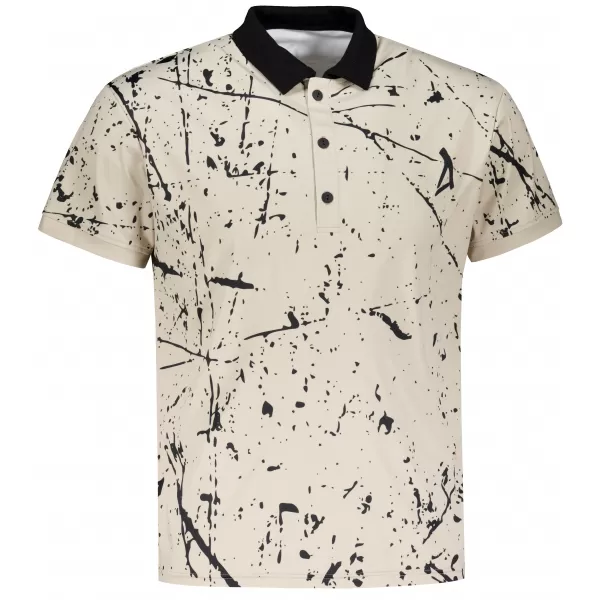  Herren-Funktions-T-Shirt mit Premium-Kragen ALTISPORT VOJ/ALM034TR05 BRAUN 