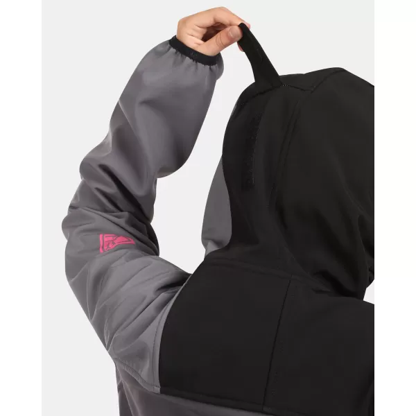  Softshelljacke für Mädchen KILPI RAVIA-J WJ0113KI SCHWARZ 