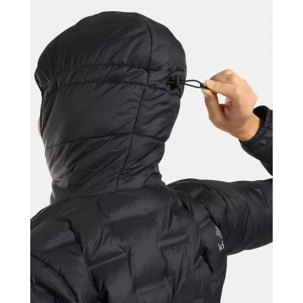  Daunenjacke für Damen KILPI ALBERTA-W WL0115KI SCHWARZ 