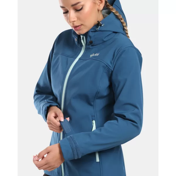  Softshelljacke für Damen KILPI RAVIA-W WL0129KI DUNKELBLAU 