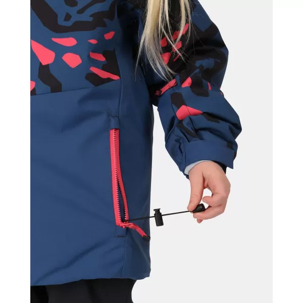  Skijacke für Mädchen KILPI SAMARA-JG WJ0108KI DUNKELBLAU 