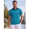 Herren-Funktions-T-Shirt mit Premium-Kragen ALTISPORT VOJ/ALM034TR05 SMARAGD